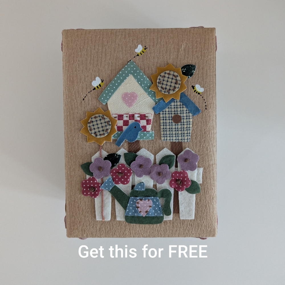 FREE Add-on💫Garden decorative box